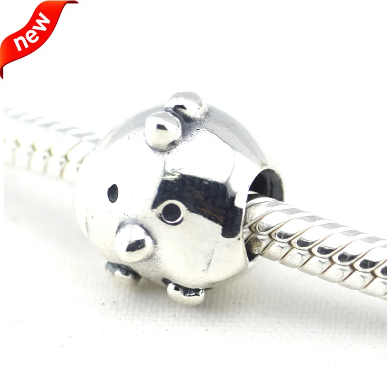 

Fits For Pandora Bracelets Chicken Charms 100% 925 Sterling Silver Beads Free Shipping