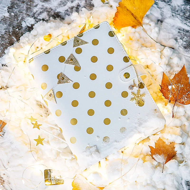 

New Arrive Dokibook Winter Series Snow Snap A5 A6 Dokibook Crearive Diary Notebook