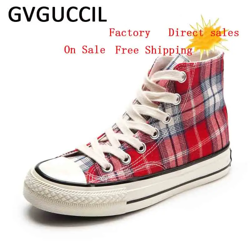 

GVGUCCIL 2019 Outdoor Jogging women Skateboarding Shoes Super Light Women Canvas Shoes Flat With sneakers women men sneakers