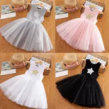 Брендовые вечерние платья для маленьких девочек на свадьбу; Летние Детские платья для маленьких девочек; платье-пачка принцессы; повседневная одежда