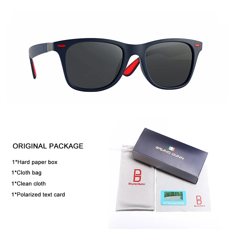 Бруно Данн солнцезащитные очки для мужчин и женщин поляризационные брендовые дизайнерские солнцезащитные очки Oculos De Sol Feminino Masculino ray Glases gunes gozlugu - Цвет линз: as picture