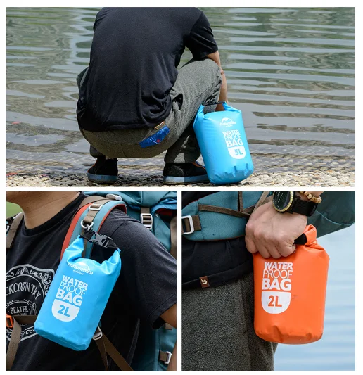 

Naturehike 2L Ultralight Outdoor Waterproof Dry Bag Swimming Bag Storage Sack Rafting Pouch Camping Boating Kayaking Canoeing