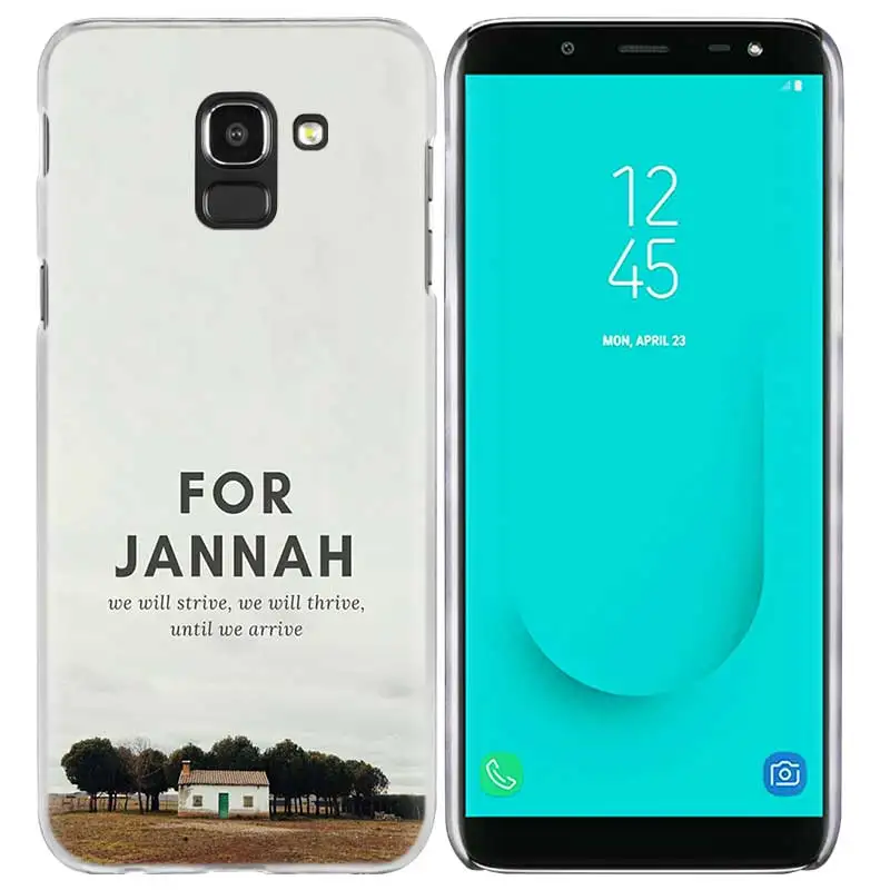 Жесткий пластиковый чехол для samsung Galaxy J2 J3 J4 J5 J6 J7 J8 Prime Plus мусульманский ислам бисмилла - Цвет: 06