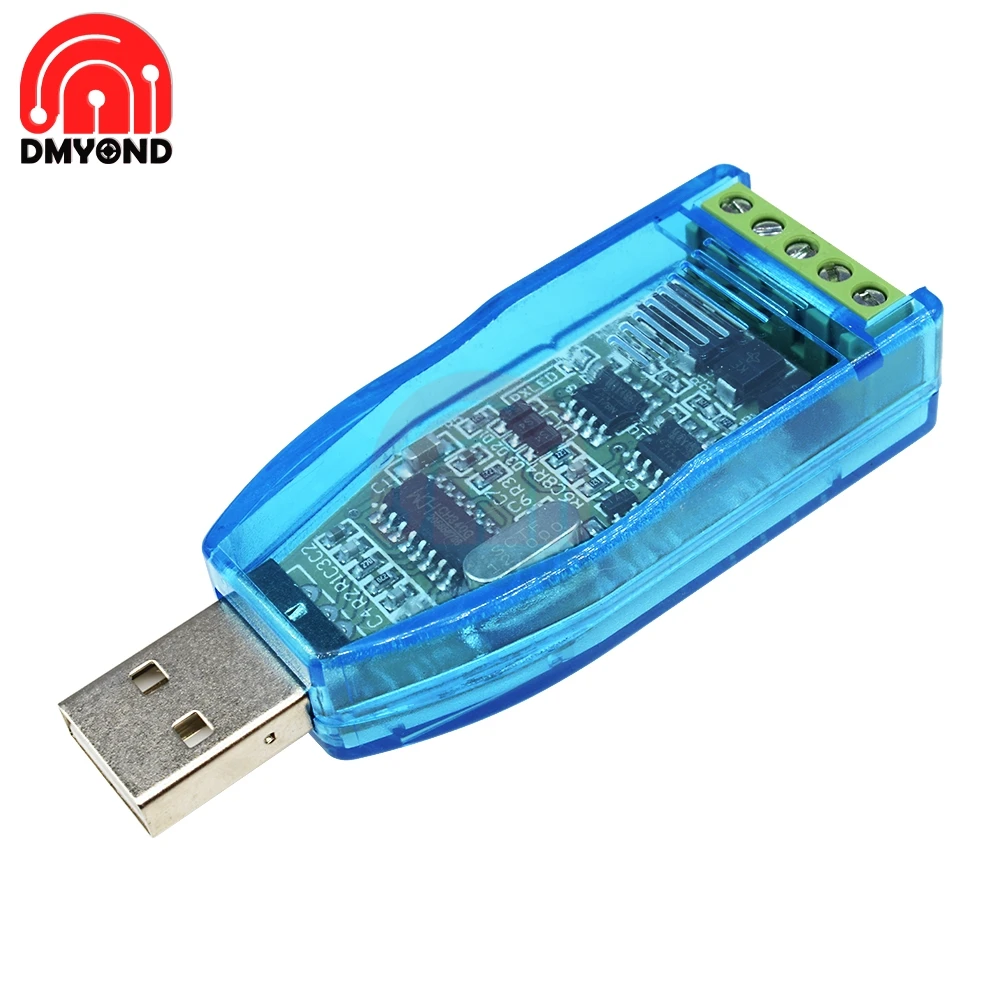 Промышленный USB для RS485/422 RS422 конвертер обновление защиты CH340G CH340 RS485 конвертер