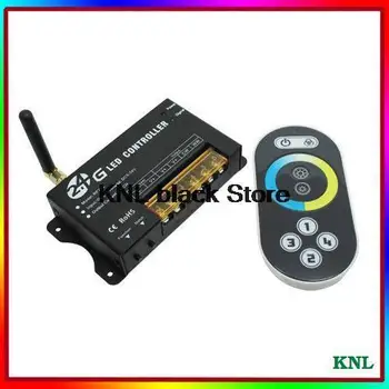 

Free Shiping DC12V-24V wireless touch screen Color-temperature Controller with 2.4G RF remote