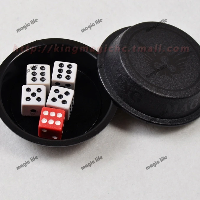 

Flying Dice Party Magic Magical Super Fly Dice Conjuring Game Flying color magic props