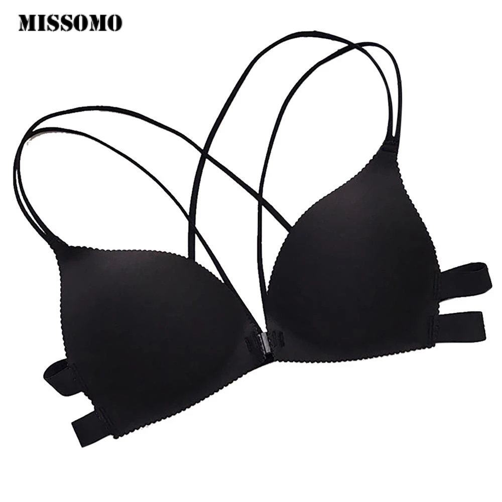 

Missomo Women's Sexy Bra Tops Vest Breathable Chest Pads Wear Sports Underwear Boneless Comfort Sexy Underwear clothes