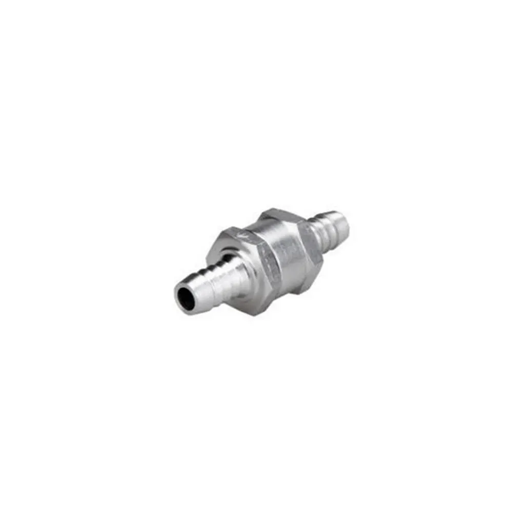 2 Pcs 8mm Aluminium Alloy Fuel Non Return Check Valve One Way Fit Carburettor/Low Pressure Fuel System For Caravans/RV/Boat