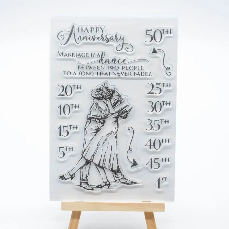 

dance Transparent Clear Silicone Stamp/Seal for DIY scrapbooking/photo album Decorative clear stamps