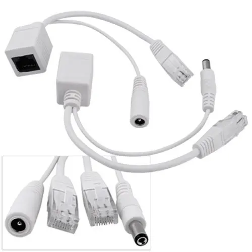 Yoc-5 * продажи пассивный Мощность через ethernet poe-адаптер Injector + Splitter Kit 5 В 12 В 24 В 48 В