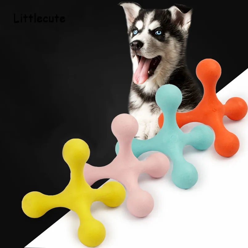 

1pcs Dog Chew Toy for Dogs Teeth Training Toys Tooth Cleaning Peanut Butter Fruit Flavor Bite Resistance Dog Toy Dog Products