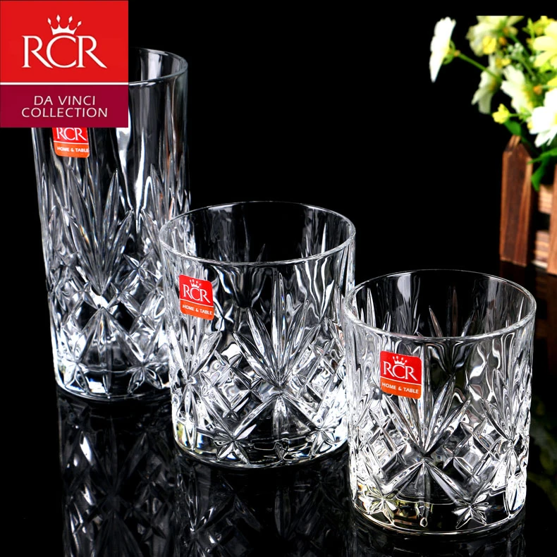 Buy Italy RCR import lead free crystal glass cup