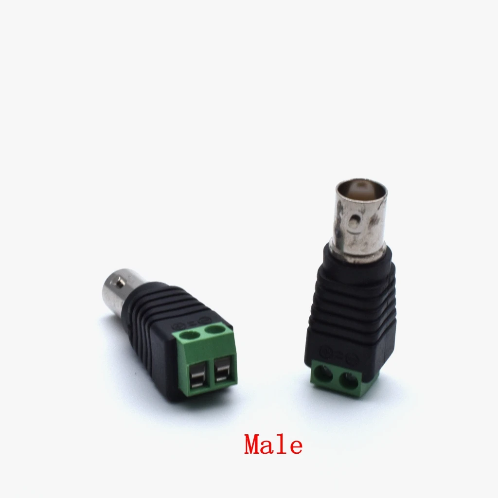 20 шт. Коаксиальный CAT5 для CCTV коаксиальный камеры BNC Fmale+ мужской Видео балун разъем