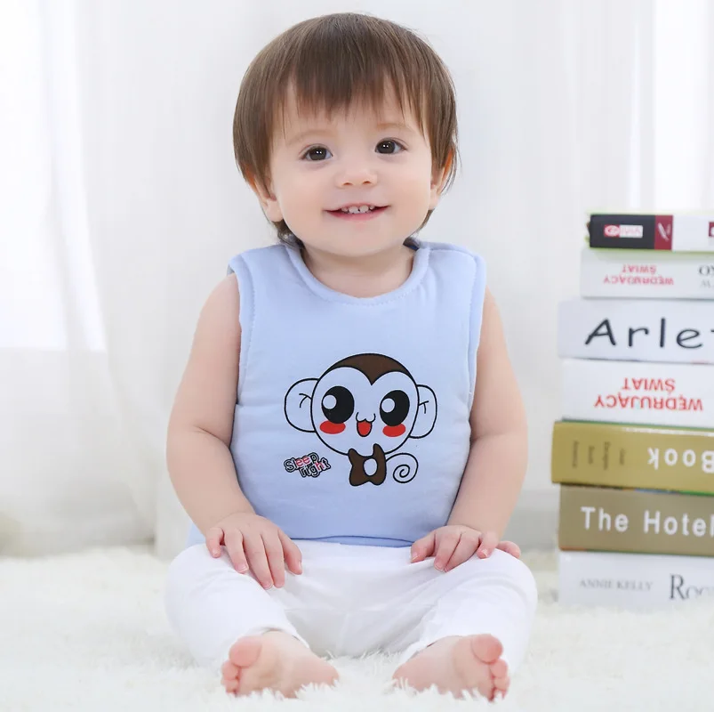 Spring Newborn Baby Vests Cotton Warm Vest for Baby Girls Boys Unisex