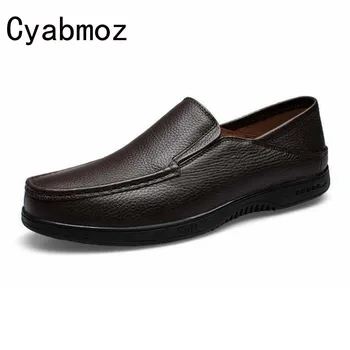 

Handmade men flats shoes big size 45 46 47 loafers Moccasins oxford genuine leather casual driving shoe,Soft breathable men shoe