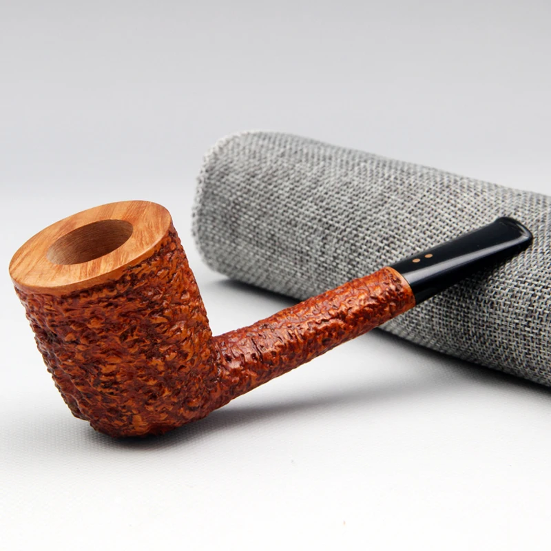 Amazon Top Tobacco Wooden Pipe Handmade Wood Pipes Smoking Luxury