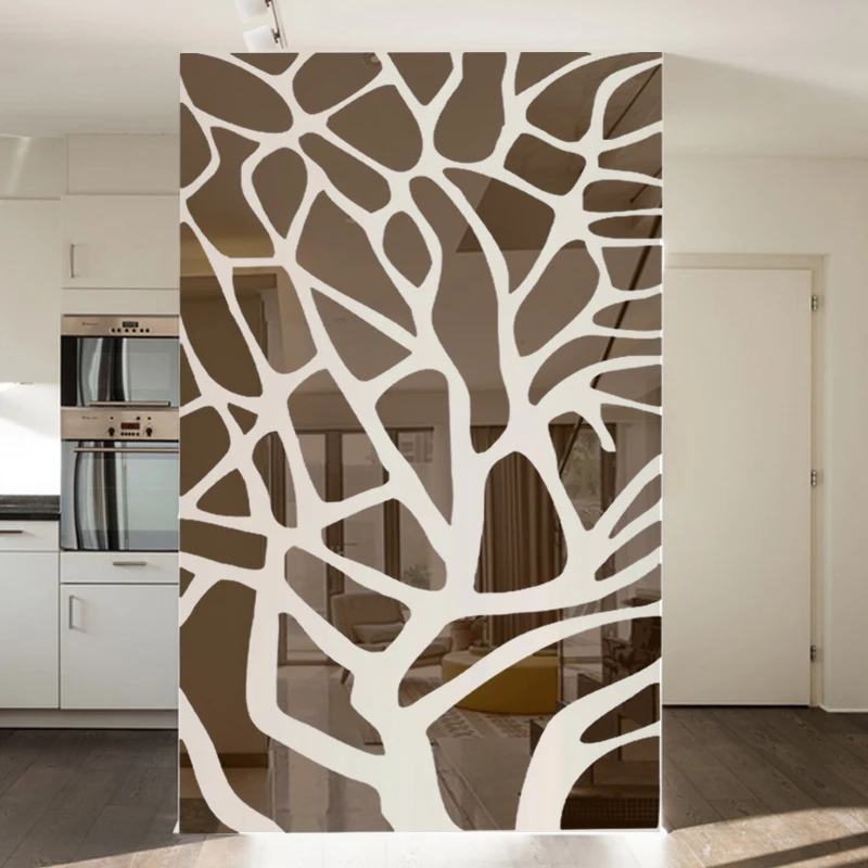 3D Wall Sticker Mirror Tree Acrylic Material Appliqué DIY Art Mirror Wall  Sticker TV Background Home Bedroom Decoration - AliExpress