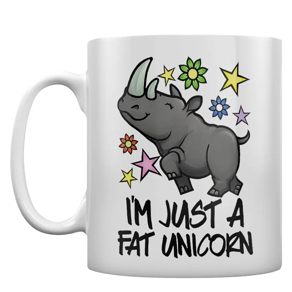 

Real Slick Tees I'm Just A Fat Unicorn Mug