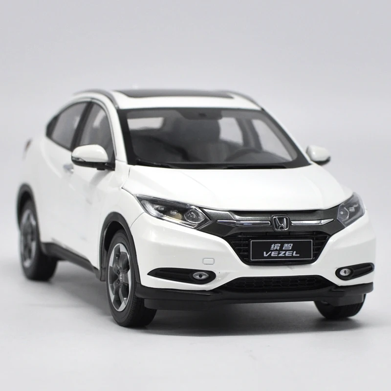 Оригинальные 1:18 HONDA VEZEL SUV модели, Высокая коллекция моделей автомобилей, 6 открытых дверей металлический автомобиль