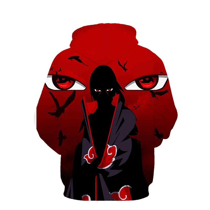 Мужские и женские толстовки с 3D принтом Uchiha Sasuke Cos Streetwear Прямая поставка новинка