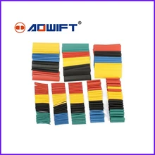 

New 328PCS Assortment Ratio PVC solder seal Heat Shrinkable Shrink computer cable sleeve red Tubing Tube set Sleeving Wrap