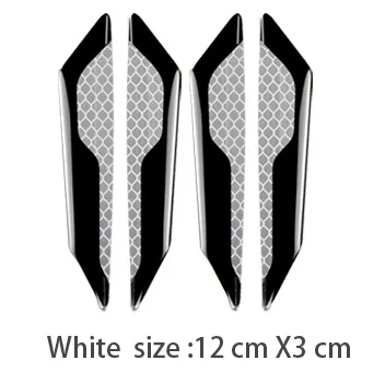 Warning Strip Tape Light Reflector Sticker Exterior Accessories Warning Mark Reflective Door Edge Protection Silane Guard