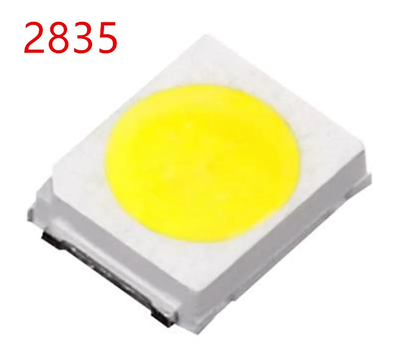 500 шт./лот 0,2 W 2835 5050 Светодиодный лампа шарик белый/теплый белый 0,5 Вт 5730 SMD СВЕТОДИОДНЫЙ бусинами светодиодный чип DC3.0-3.4V для всех видов