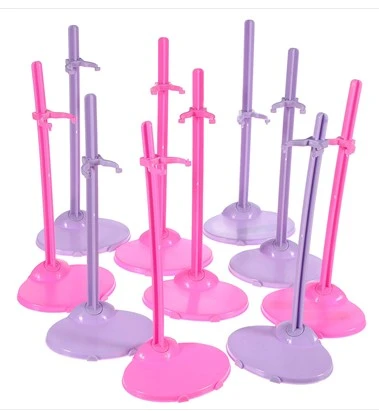 10ピース ロット熱い販売人形スタンドディスプレイホルダー用バービー人形 モンスターハイ人形 Holder Pin Display For Pocket Watchdisplay Wall Aliexpress