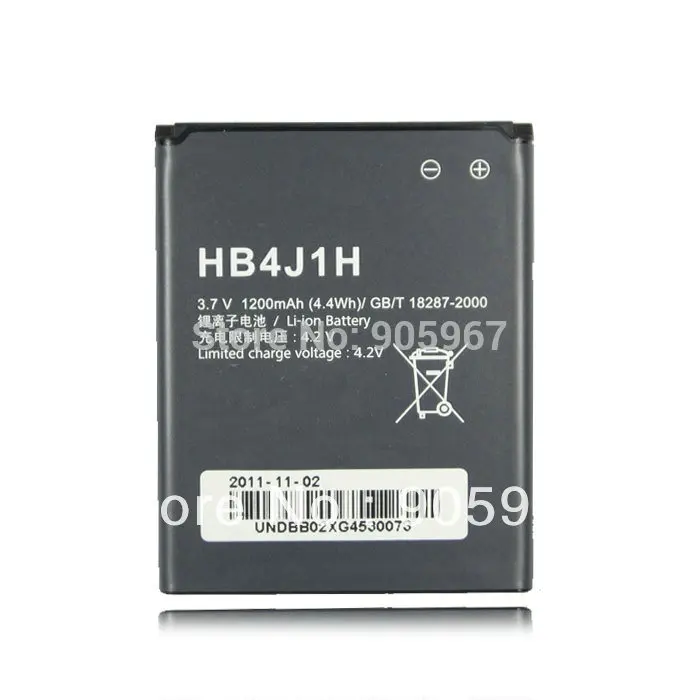 

New 1200mAh HB4J1H Battery For Huawei Gaga IDEOS X1 U8180 Orange Stockholm Cell phone Batterie Batterij Bateria