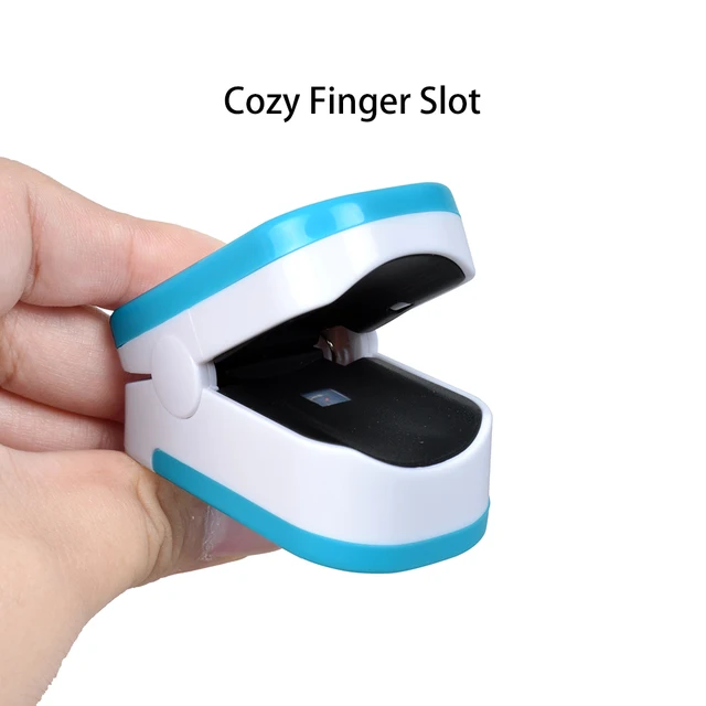 New Finger Pulse Oximeter With Case Fingertip 4