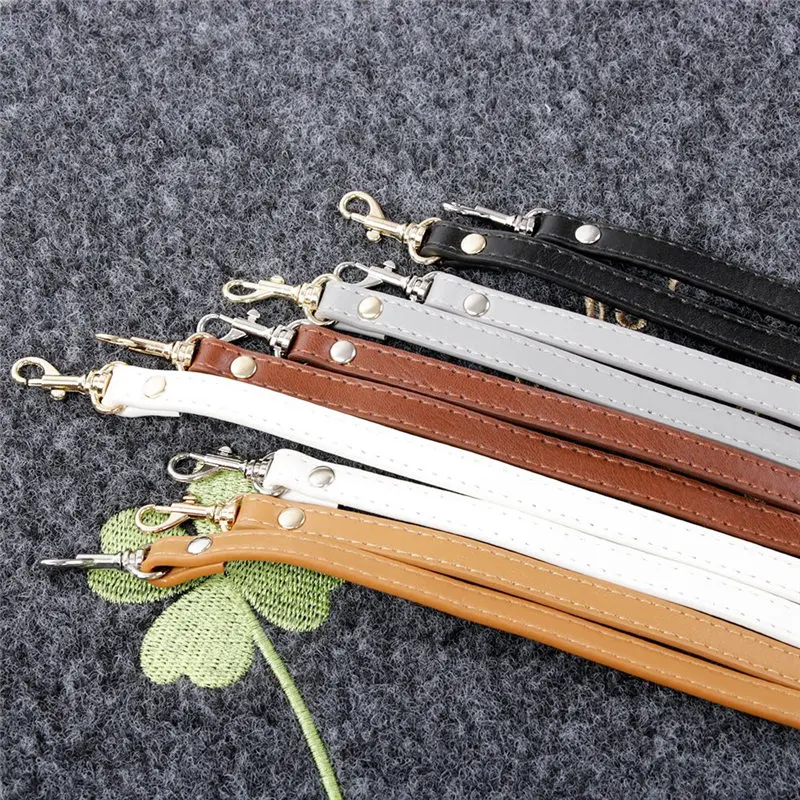 Vintage Detachable Replacement Women Girls Pu Leather Bag Handle Strap Belt Shoulder Bag Parts Accessories Buckle Belts
