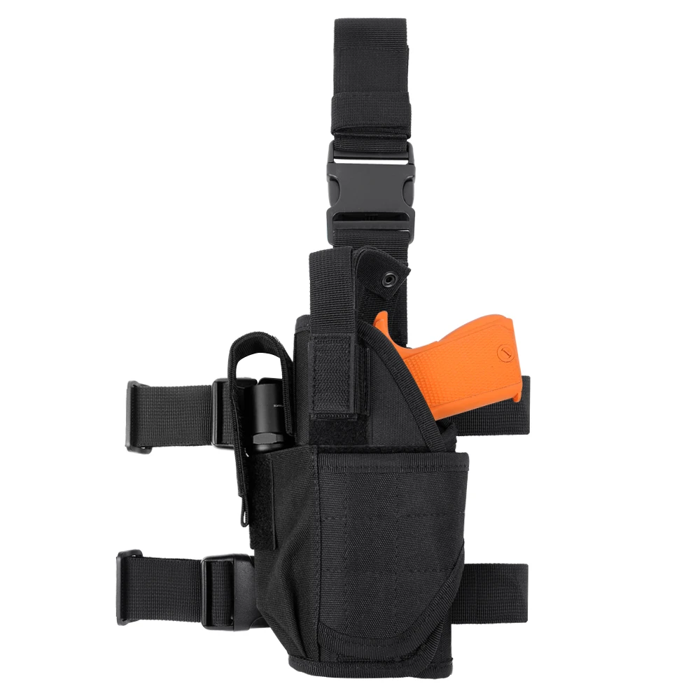 Tactical Universal Drop Leg Holster Military Adjustable Waistband Right