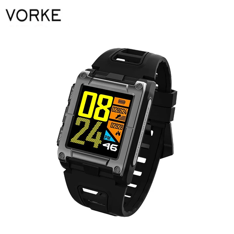 Vorke VKT7 Smart Watch GPS Bluetooth IP68 Waterproof Heart Rate men's Multi-sports Wristband | Электроника