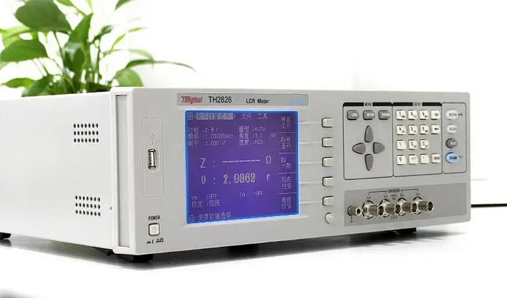 TH2826 измеритель иммитанса 20 Гц 5 МГц шаг 10 смещения DC источник RS232 USB LAN GPIB