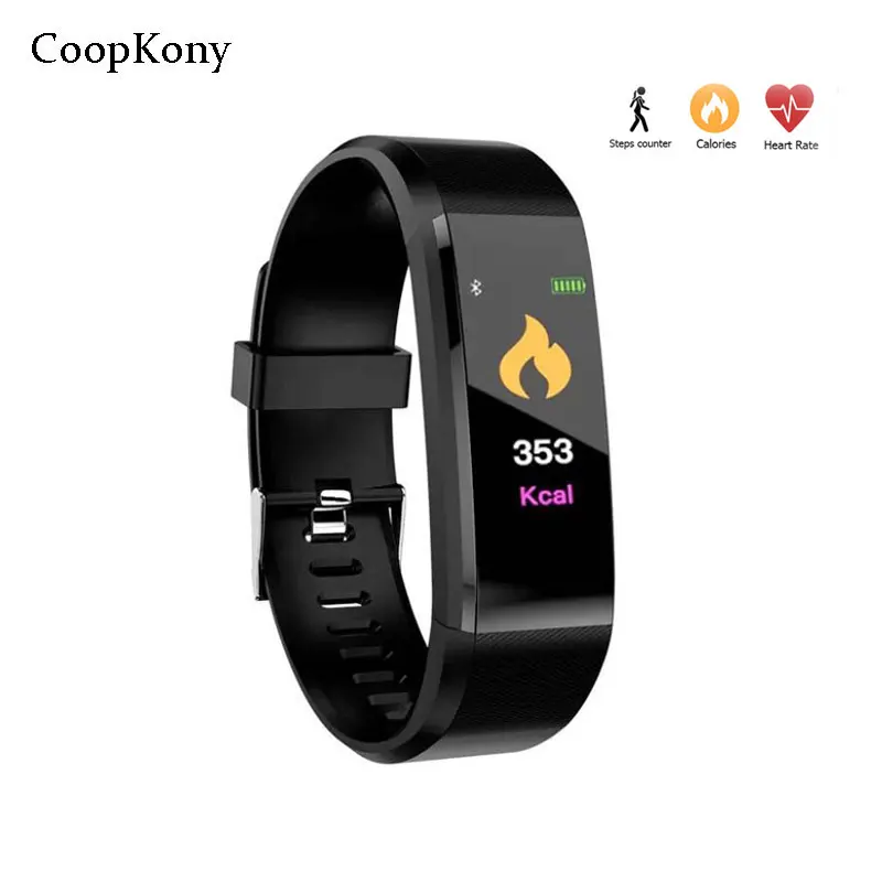 

Coopkony Smart wristband Waterproof Blood Pressure fitness bracelet heart rate monitor smart band Pedometer Activity tracker