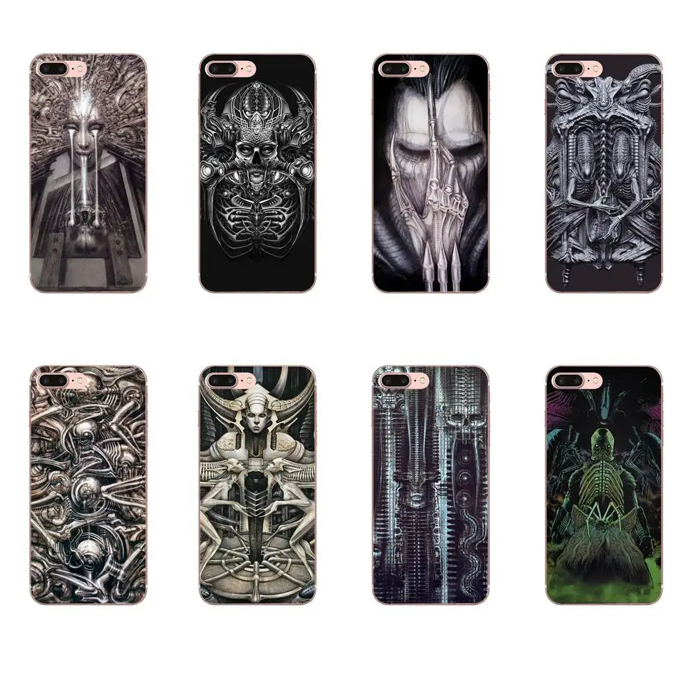

Hr Giger For Samsung Galaxy Note 5 8 9 S3 S4 S5 S6 S7 S8 S9 S10 mini Edge Plus Lite Soft TPU Personalized Pattern