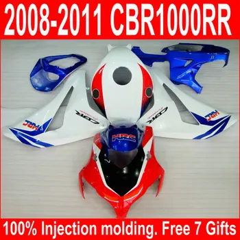 

OEM quality Fairing Kit Fit For Honda CBR1000RR 08 09 10 11 White Red Blue Fairings Set CBR 1000 RR 2008-2011 ZX12