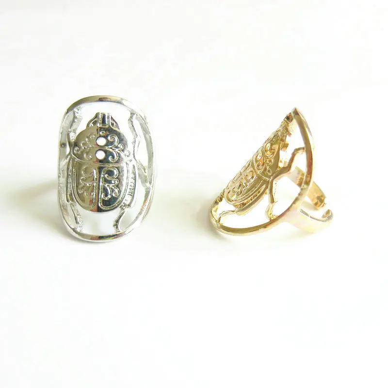 Модное ювелирное Золотое кольцо с изображением насекомых для женщин
