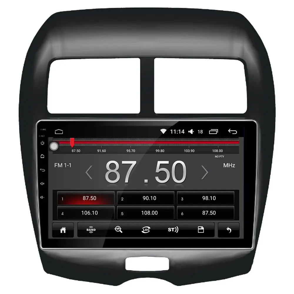 Sale 10.1" IPS 4G DSP Carplay Android 8 Octa Core 4GB RAM 64GB ROM Car DVD Multimedia Player For Mitsubishi ASX RVR Outlander Sport 2