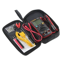 AN8008 AN8009 Auto Range Digital Multimeter 9999 counts With Backlight AC/DC Ammeter Voltmeter Ohm Transistor Tester multi meter aneng an8009 auto range digital multimeter 9999 counts backlight ac dc ammeter voltmeter ohm transistor tester multi meter