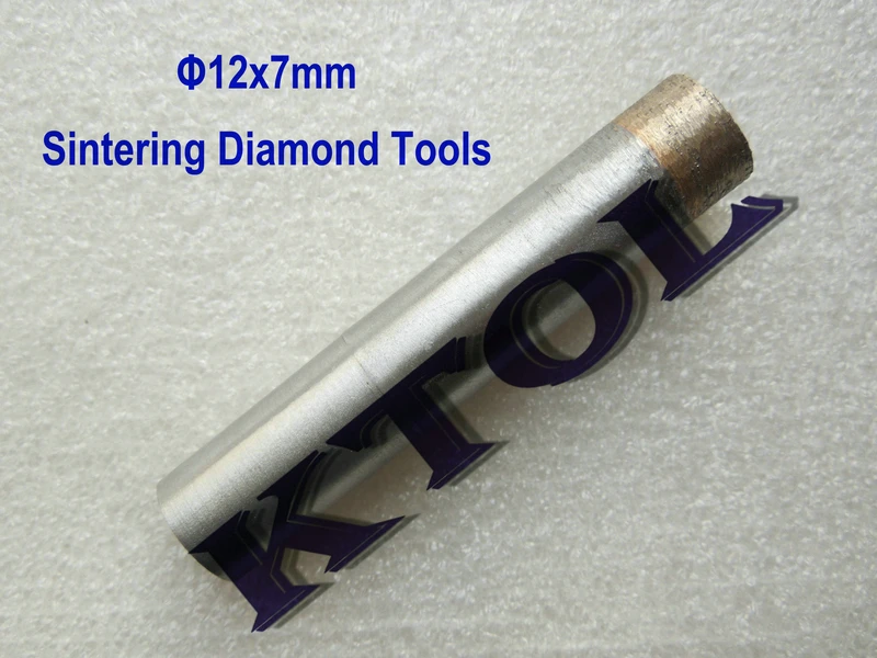 Самый прочный! Shank 12mm KTOL плоский конец спекания алмазные инструменты для