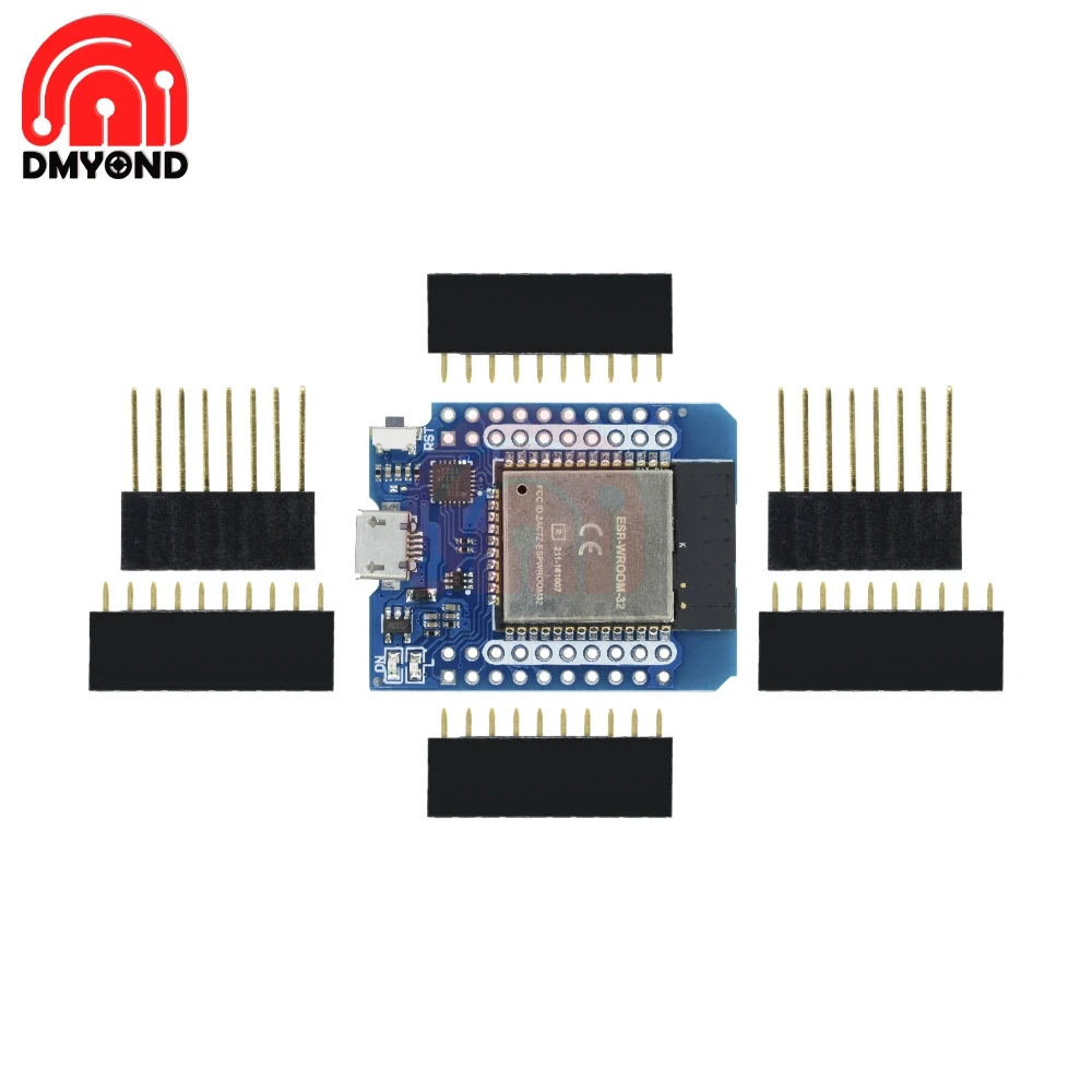 Макетная плата для Wemos Mini D1 ESP8266 ESP 32S ESP32 WIFI Bluetooth CP2104 модуль с контактами Arduino