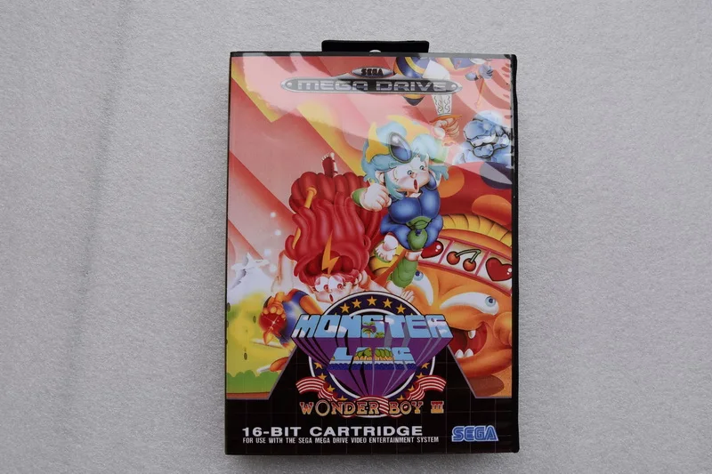 MONSTERR LINE видеоигра карта для Sega Megadrive Genesis игровой картридж|Запасные части| |