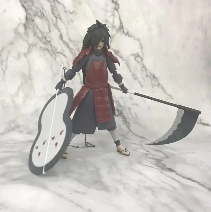 15 см аниме Наруто Shippuden Мадара Учиха Коллекция Фигурки игрушки|Игровые фигурки и