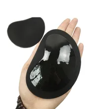 2 шт, черное сердце, подкладка, волшебные вкладыши для бюстгальтера, пуш-ап гель, клей, усилитель груди, бикини