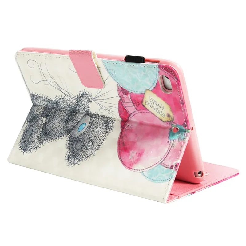 Wekays для Coque IPad Mini 1 Mini 2 Min 3 мультфильм Единорог 3D кожаный чехол Fundas для IPad Mini1 Mini2 Mini3 чехол s для детей