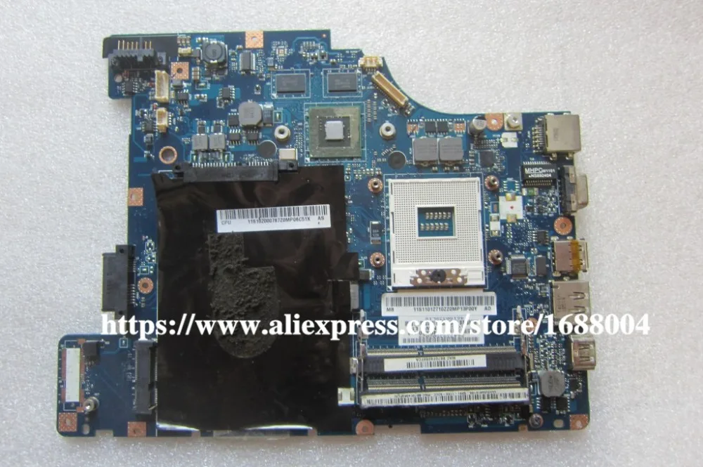 Kefu 4 cmfg niwe1 материнская плата для ноутбука lenovo g460 g460a la-5751p HM55 Chipest С NVIDIA GeForce 310 м GPU DDR3