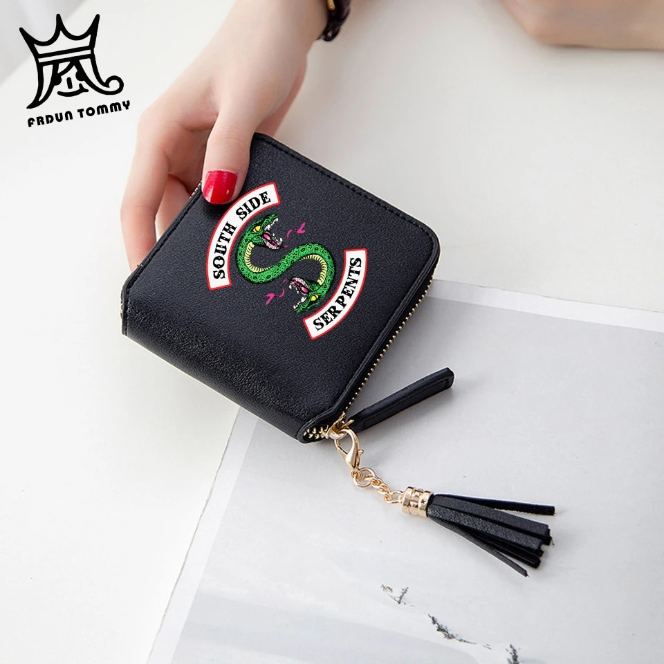  Riverdale 2019 Wallets Print Tassel wallet Women Mini Purse American Popular TV Accessories Short Z