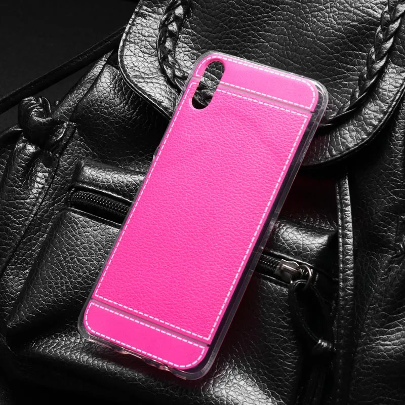 Чехлы из ТПУ личи для Sony Xperia Z2 Z1 Z3 Z ZR Z5 Compact L39H M2 M4 Aqua Case C S39H C3 C4 T3 L1 E3 E5 E6 Dual