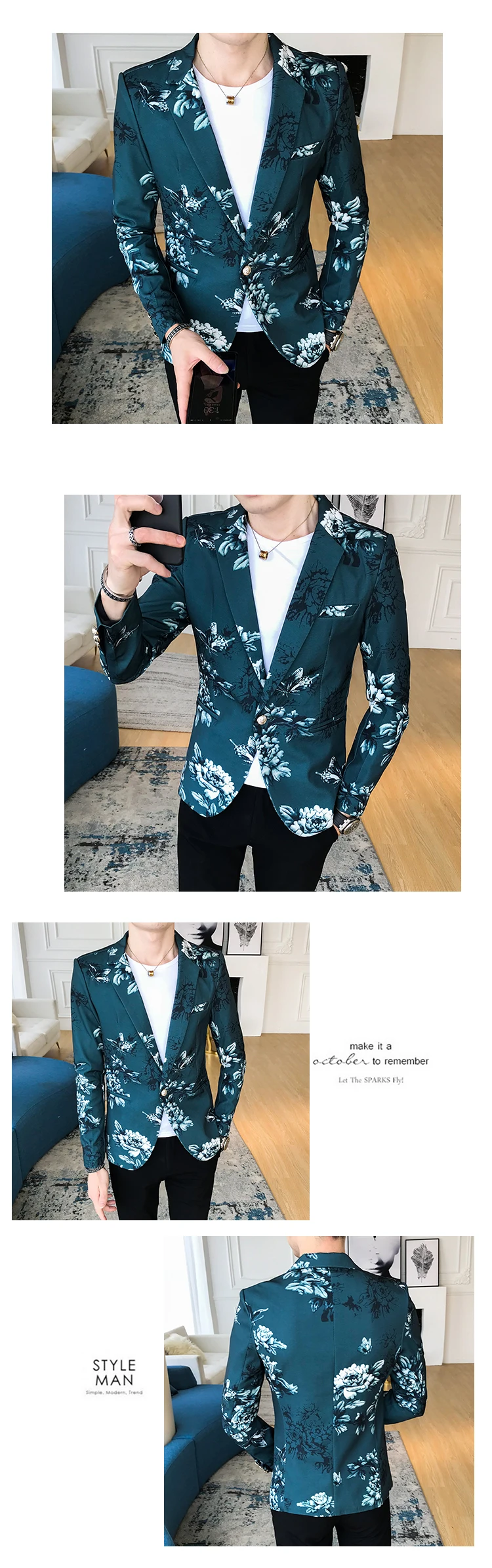 High Quality Moda Masculina
